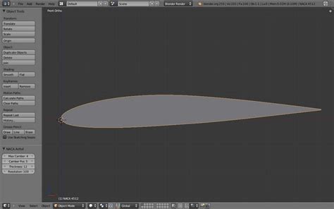naca airfoil generator